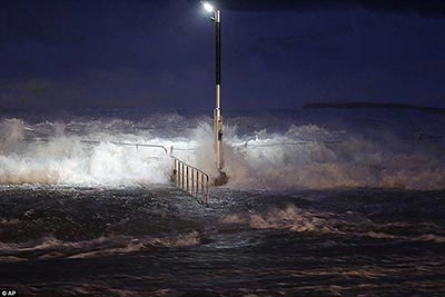 Hei solar light weathers the storm